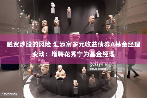 融资炒股的风险 汇添富多元收益债券A基金经理变动：增聘花秀宁为基金经理