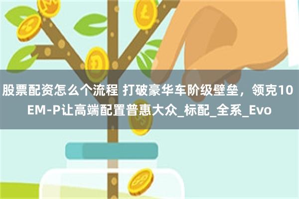 股票配资怎么个流程 打破豪华车阶级壁垒，领克10 EM-P让高端配置普惠大众_标配_全系_Evo